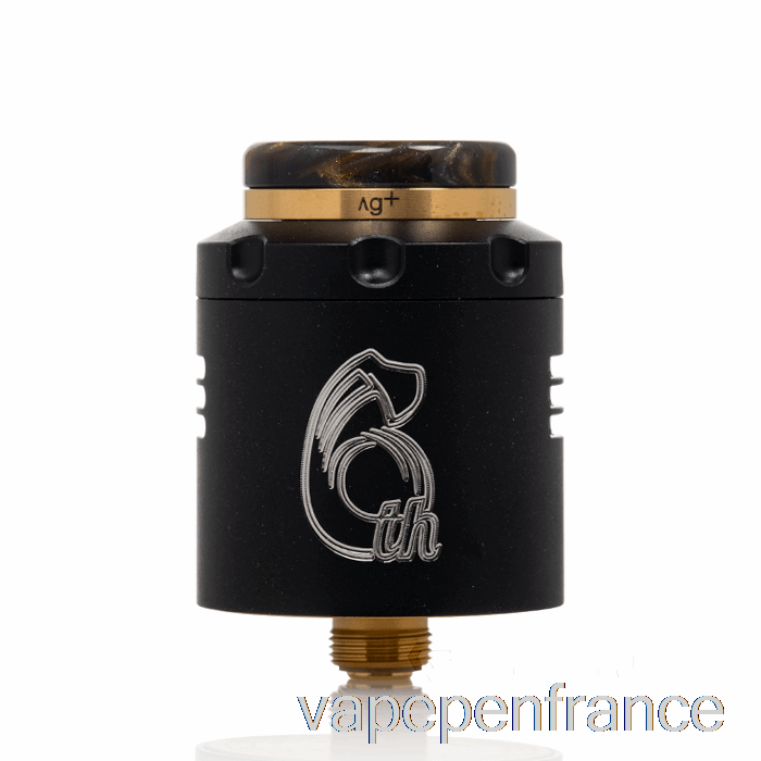 Hellvape Dead Rabbit V3 24mm RDA [6ème Anni] Stylo Vape En Or Noir